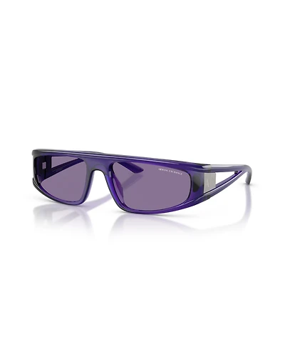 Armani Exchange Unisex Geometric Sunglasses, AX4159SU