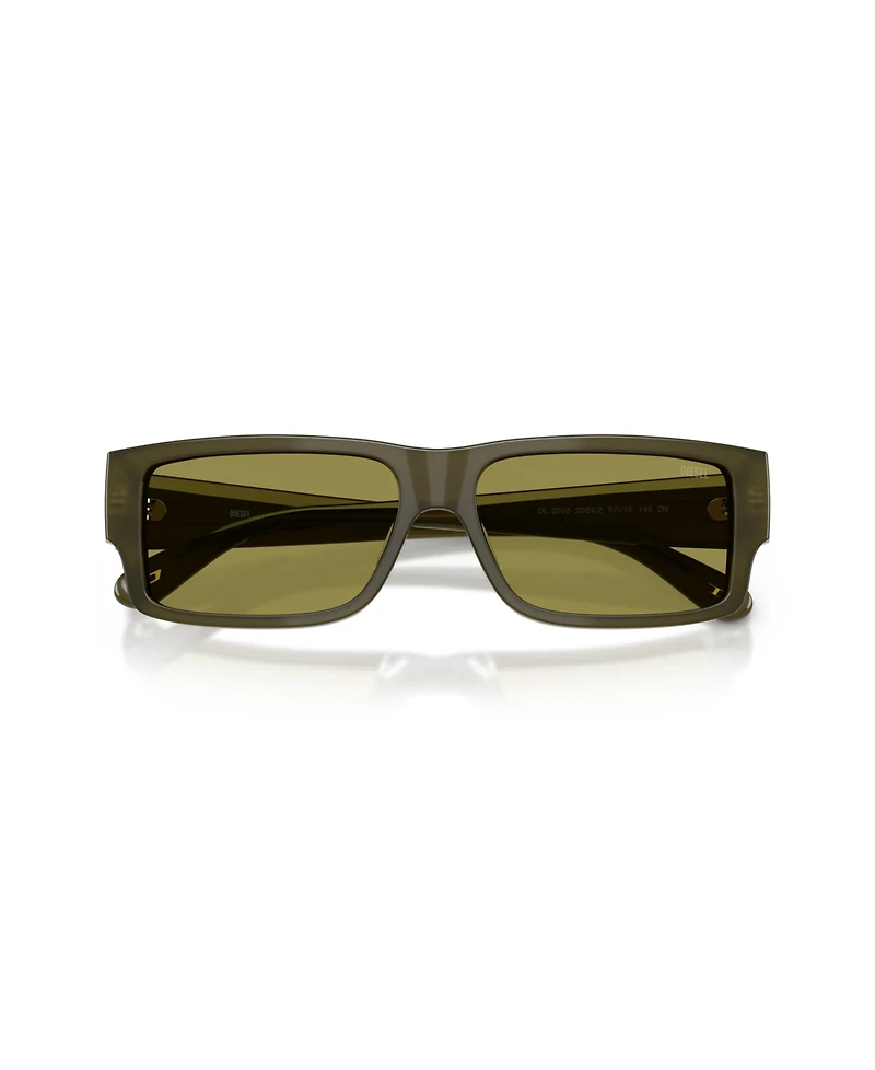 Diesel Men's Rectangle Sunglasses, DL2003