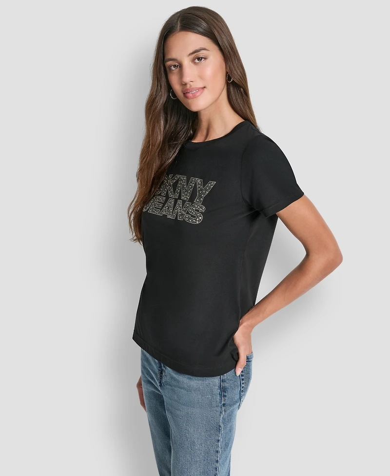 Dkny Jeans Women's Short Sleeve Crewneck T-shirt