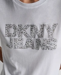 Dkny Jeans Women's Short Sleeve Crewneck T-shirt