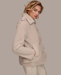 Donna Karan New York Women's Double-Breasted Coat