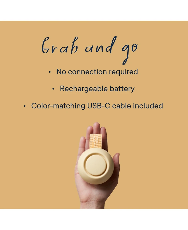 Hatch Rest Go, Portable Sound Machine for Babies and Kids, Baby Sleep Soother