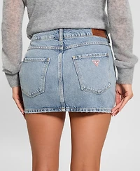 Guess Women's Nani Denim Mini Skirt