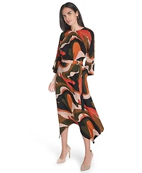 Jessica Howard Women's Dolman Sleeve Crewneck Dress