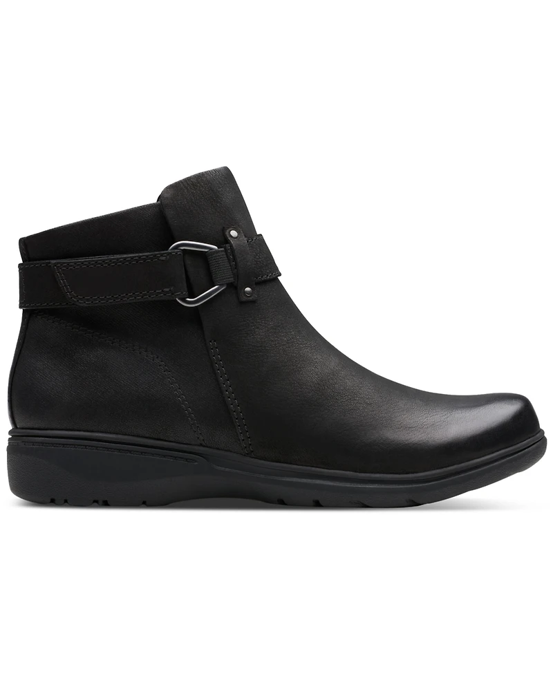 Clarks Collection Women's Carleigh Drift Wedge Booties