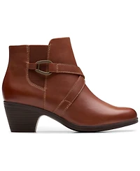 Clarks Collection Women's Emily2 Henley Wedge Booties