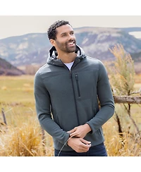 Free Country Men's Cable Fleece Brisk Jacket