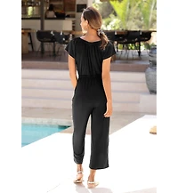 Lascana Women's Button Detail Jumpsuit