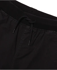 Lands' End Boys Husky Stretch Soft Rib Waist Iron Knee Pull On Pants