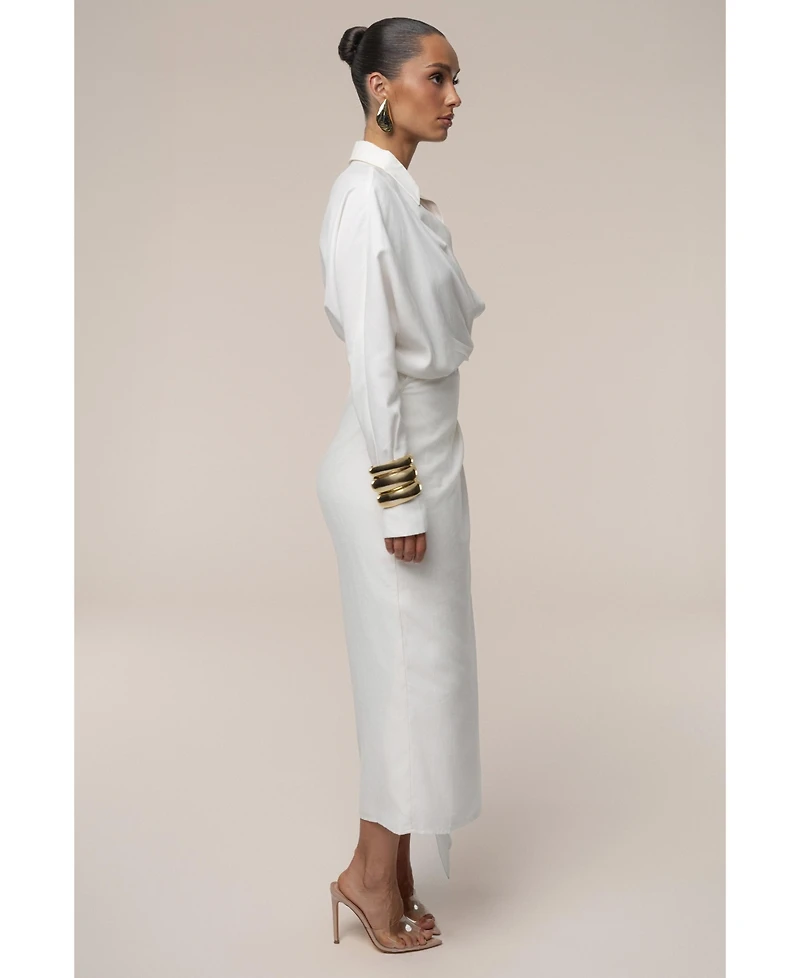 Jluxlabel Women's Skyline Wrap Midi Dress