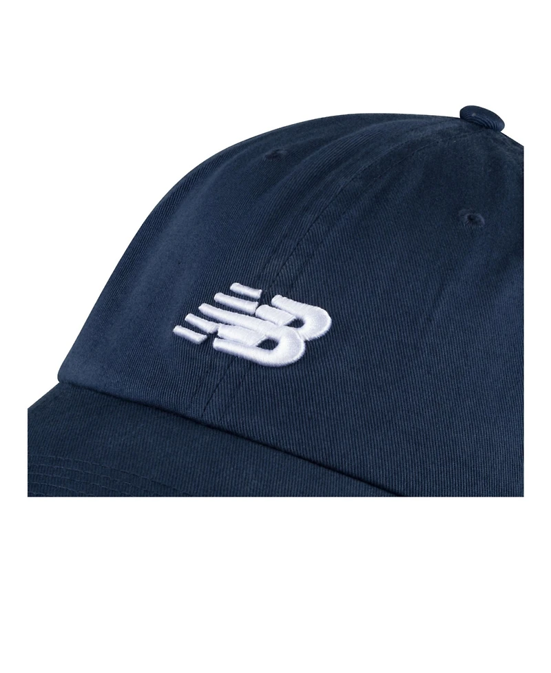 New Balance Men's 7-Panel Navy Blue Hat With Curved Brim