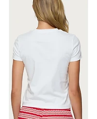 Edikted Womens Lobster Club T Shirt