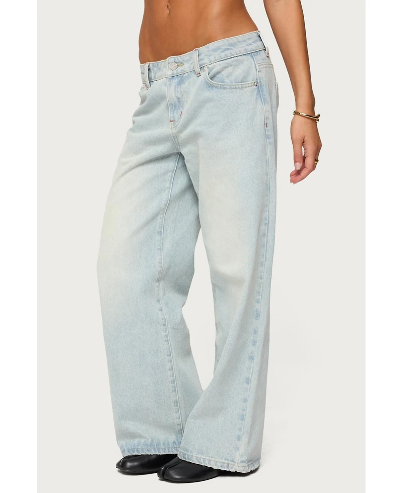 Edikted Women's Ace Relaxed Jeans