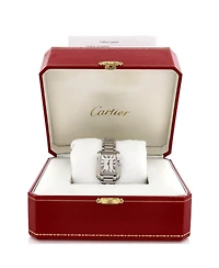 Pre-Owned Cartier Tank Anglaise Quartz Watch in Stainless Steel 23mm
