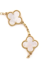 Pre-Owned Van Cleef & Arpels Vintage Alhambra 5 Motifs Bracelet