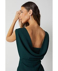 Coast Cowl Back Maxi Bridesmaid Dress