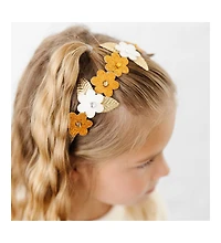 Sweet Wink Child Girl's Boho Floral Glitter Headband