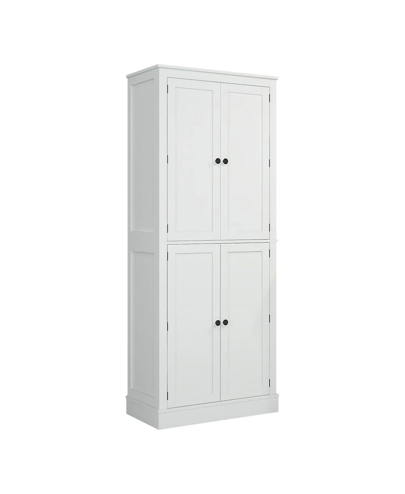 Slickblue Spacious Kitchen Storage Cabinet with Adjustable Shelves and Durable Design