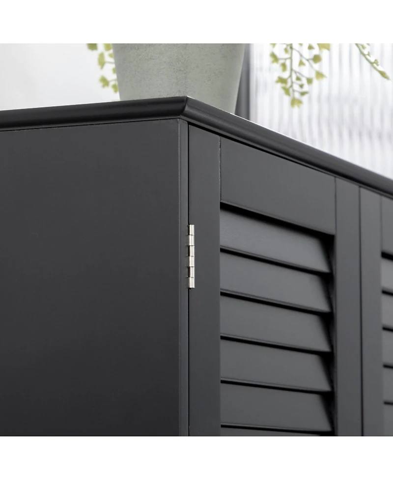 Bathroom Storage Cabinet with Durable Space-Saving Design for Towels