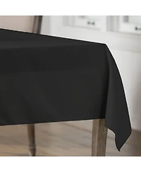 Polyester Poplin 60x90 Tablecloth – Wrinkle-Resistant Rectangular Table Cover for Parties & Banquets