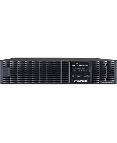 CyberPower Smart App Online 2200VA / 1800W 2U Rack/Tower Pure Sine Wave Ups, Double-Conversion Topology, 7 Outlets, Lcd Control Panel
