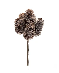Set of 12 Pine Cone Bundles for Seasonal Decor