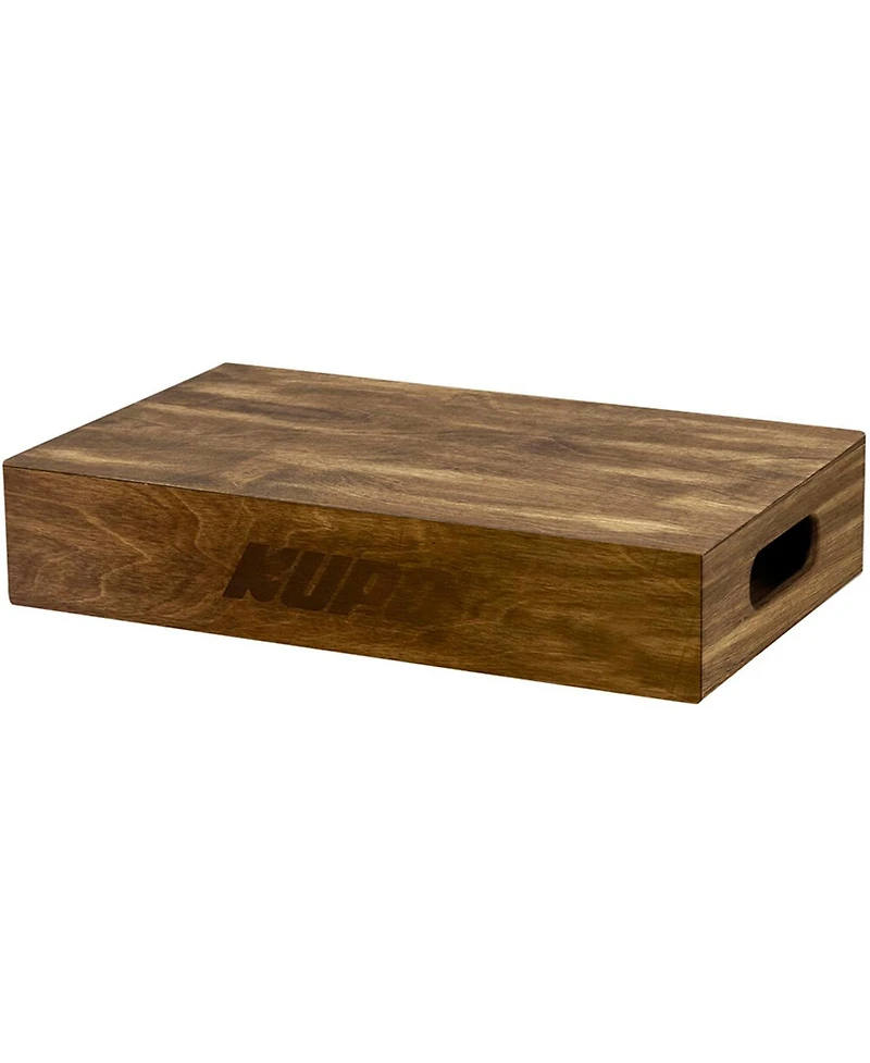 Kupo Half-Size Apple Box, Brown Stained