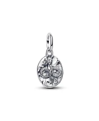 Pandora Sterling Silver Infinity Snake Medallion Charms