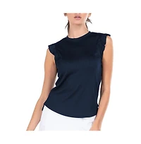 Lucky In Love Women's Bring It On Ribbed Tennis Tank