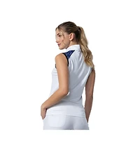 Daily Sports Women's Andria 1/2 Zip Sleeveless Golf Polo