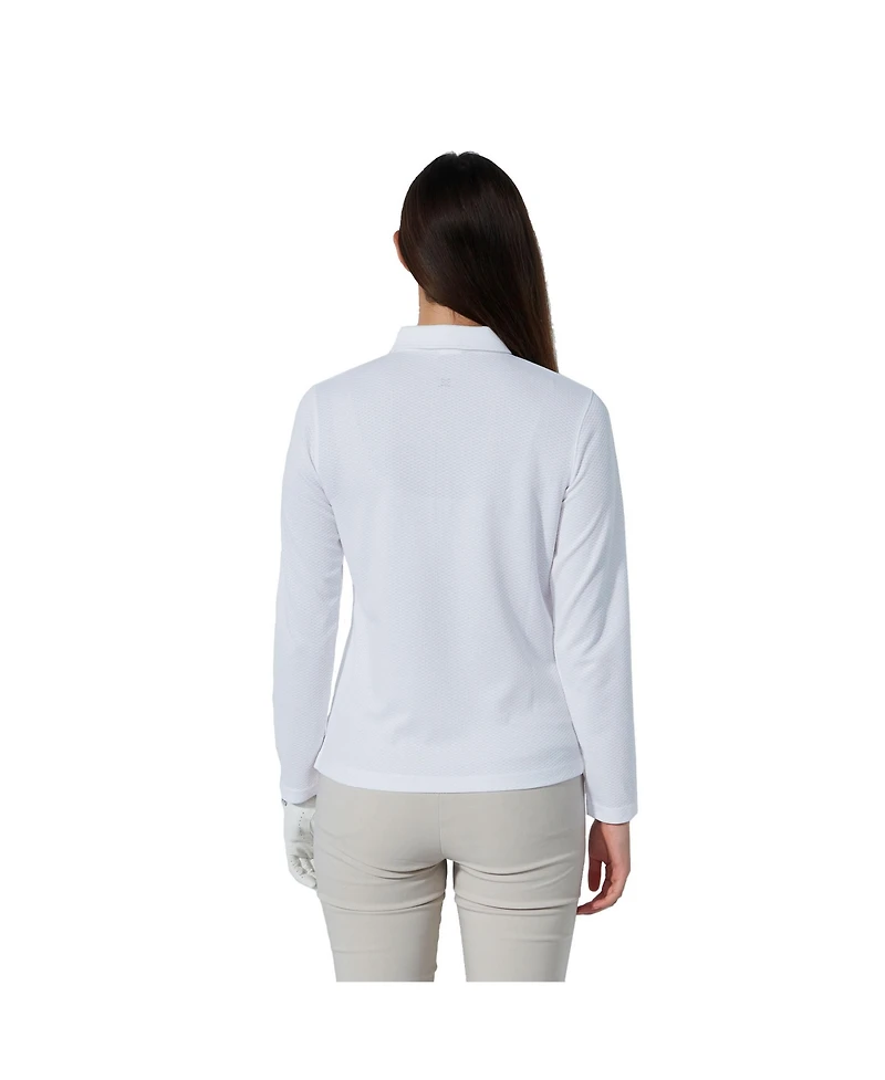 Daily Sports Peoria Long Sleeve Womens Golf Polo