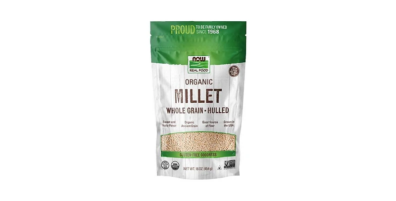 Now Foods Millet ,16 oz