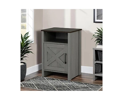 Casainc Two-Tone Storage Cabinet