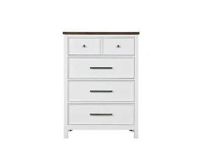 Casainc Two-Tone Chest Storage Cabinet