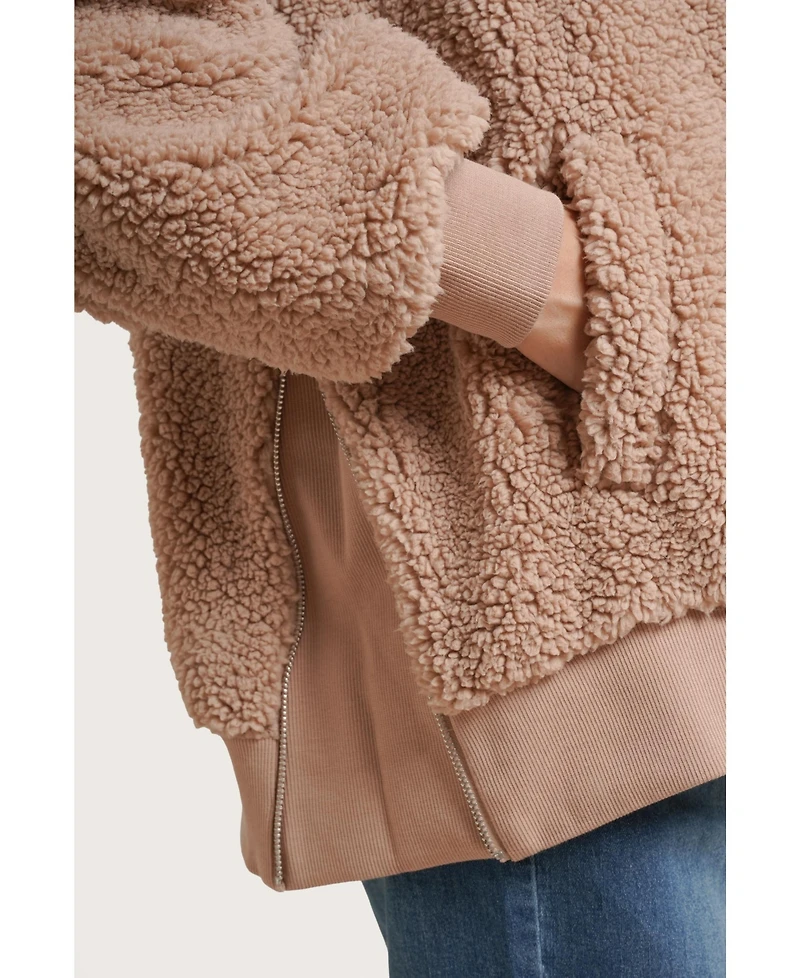 Nom Maternity Cozy Before & After Jacket