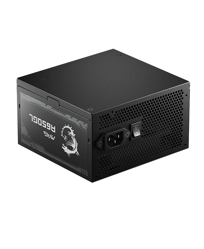 Msi Mag A650GL 650W 80+ Gold Certified Modular Atx Power Supply Unit