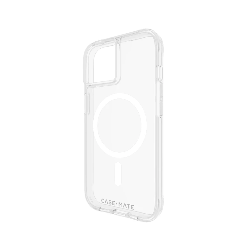 Case-Mate Tough MagSafe Case for Apple iPhone 15 / iPhone 14 / iPhone 13-Clear