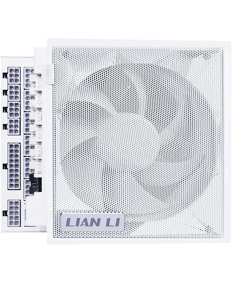 Lian-Li EG1000G Edge Gold 1000W 80+ Gold Certified Fully Modular Atx Psu with Usb Hub, White