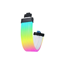 Lian-Li Strimer Wireless 12+4-Pin Addressable Rgb Gpu Power Extension Cable, 12 Light Guides