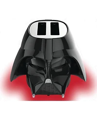 Uncanny Brands Star Wars Darth Vader Halo Toaster - Lights-Up and Makes Lightsaber Sounds