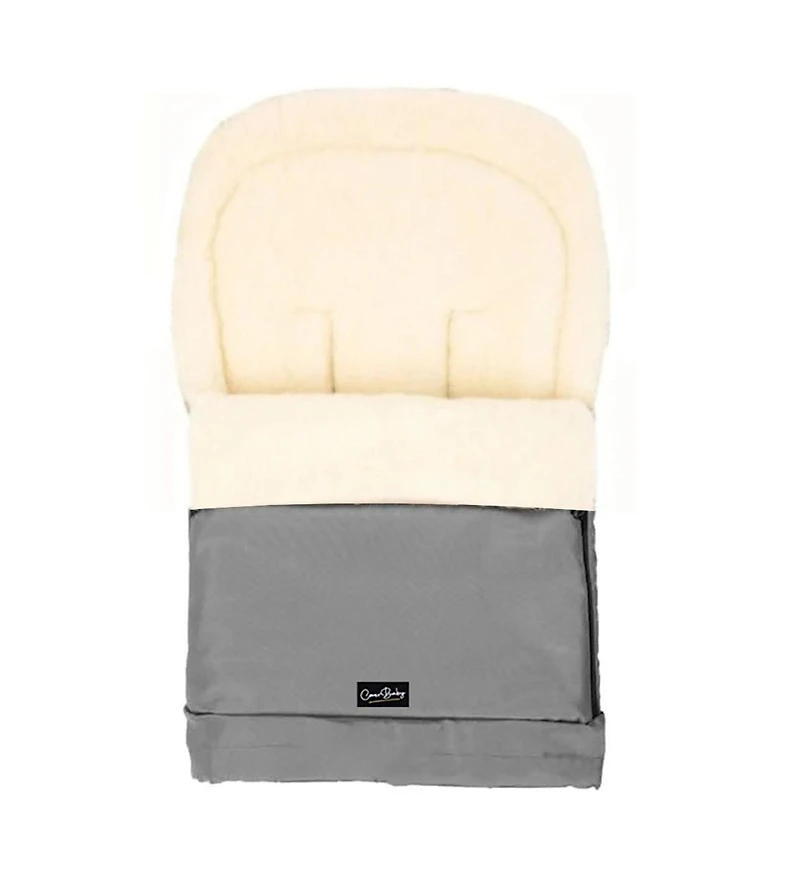 Cover Baby Baby Cover 0-3 Years Scandinavian Organic Wool Adjustable Footmuff in