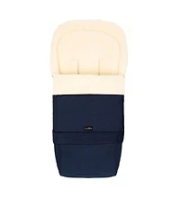 Cover Baby Baby Cover 0-3 Years Scandinavian Organic Wool Adjustable Footmuff in Navy