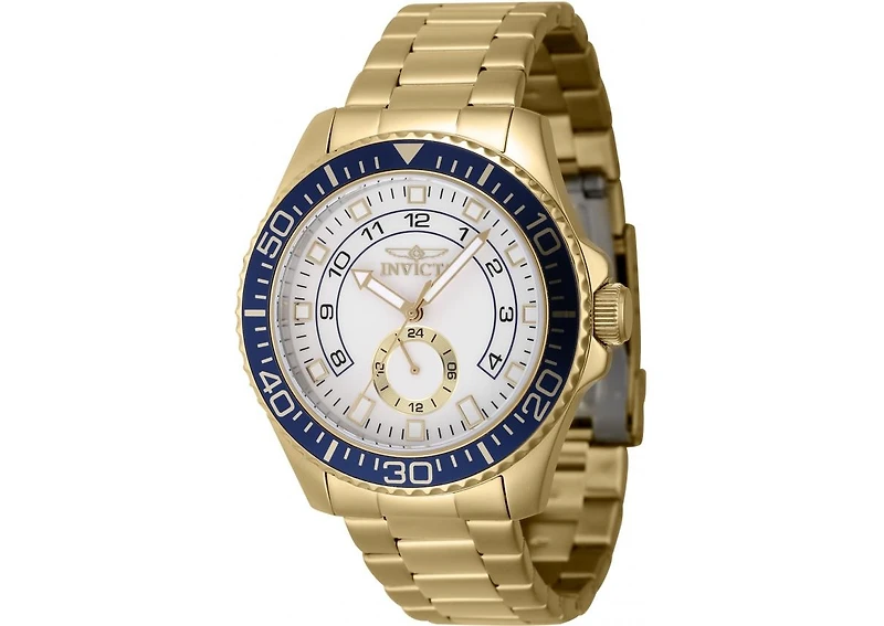 Invicta Men's Pro Diver Quartz Multifunction White Dial Watch