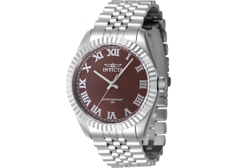 Invicta Men's Specialty Quartz 3 Hand Copper Dial Watch