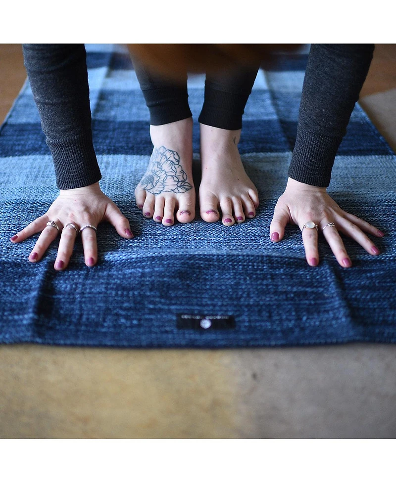 Hugger Mugger Cotton Yoga Blanket Mat