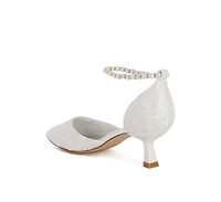 Laika Lace Kitten Heel Sandals Women