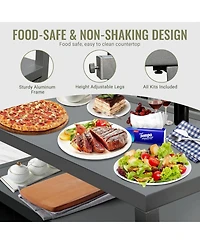 Streamdale Furniture Powder-Coated Aluminum Outdoor Kitchen Style, Durability, Protection