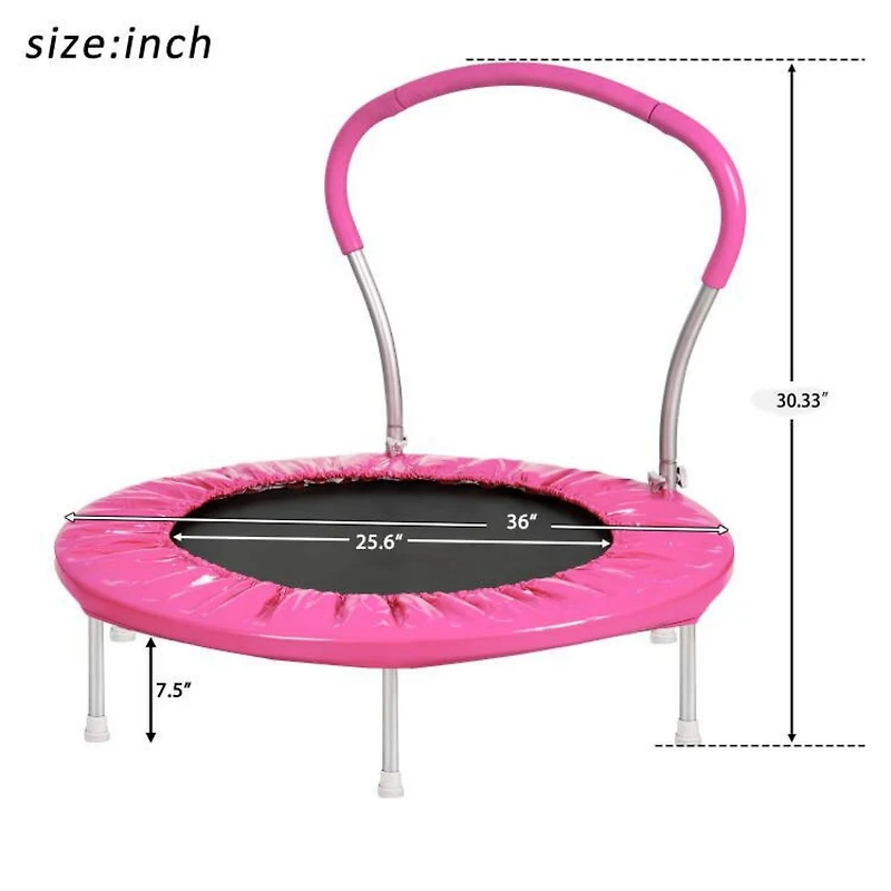 Streamdale 36" Trampoline With Handle(Pi)-Metal