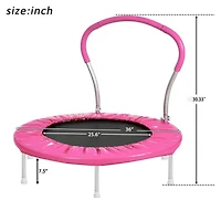 Streamdale 36" Trampoline With Handle(Pi)-Metal