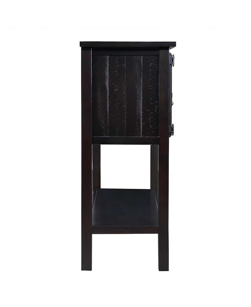 Streamdale 48" Wood Sideboard Console Table - Espresso